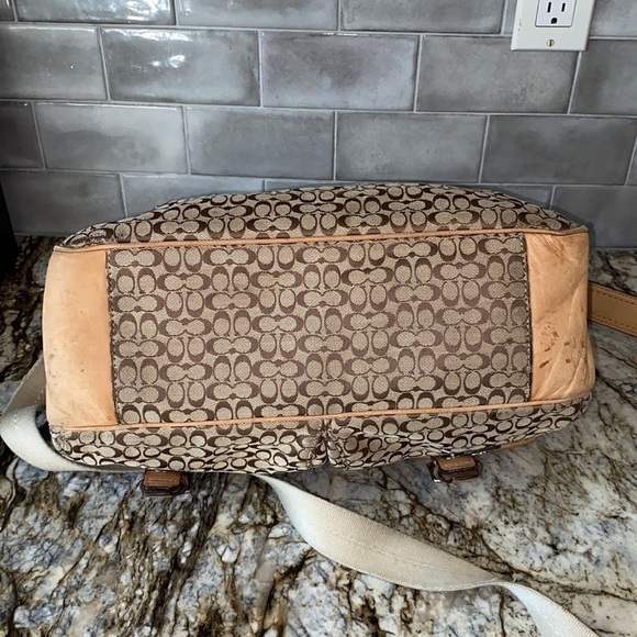 Coach Voyage Signature Messenger Bag - Picture 10 of 13